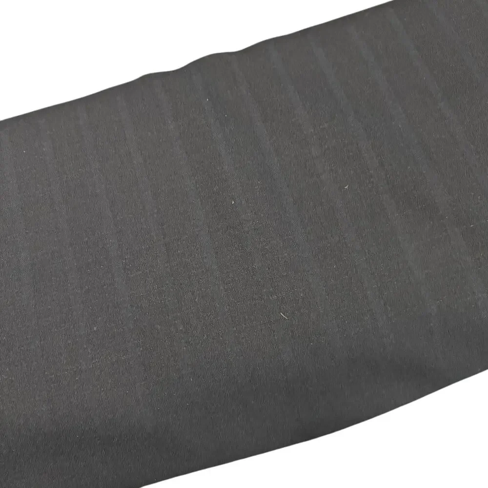 7.5 Yds Navy Striped 100% Wool Crepe Fabric 60